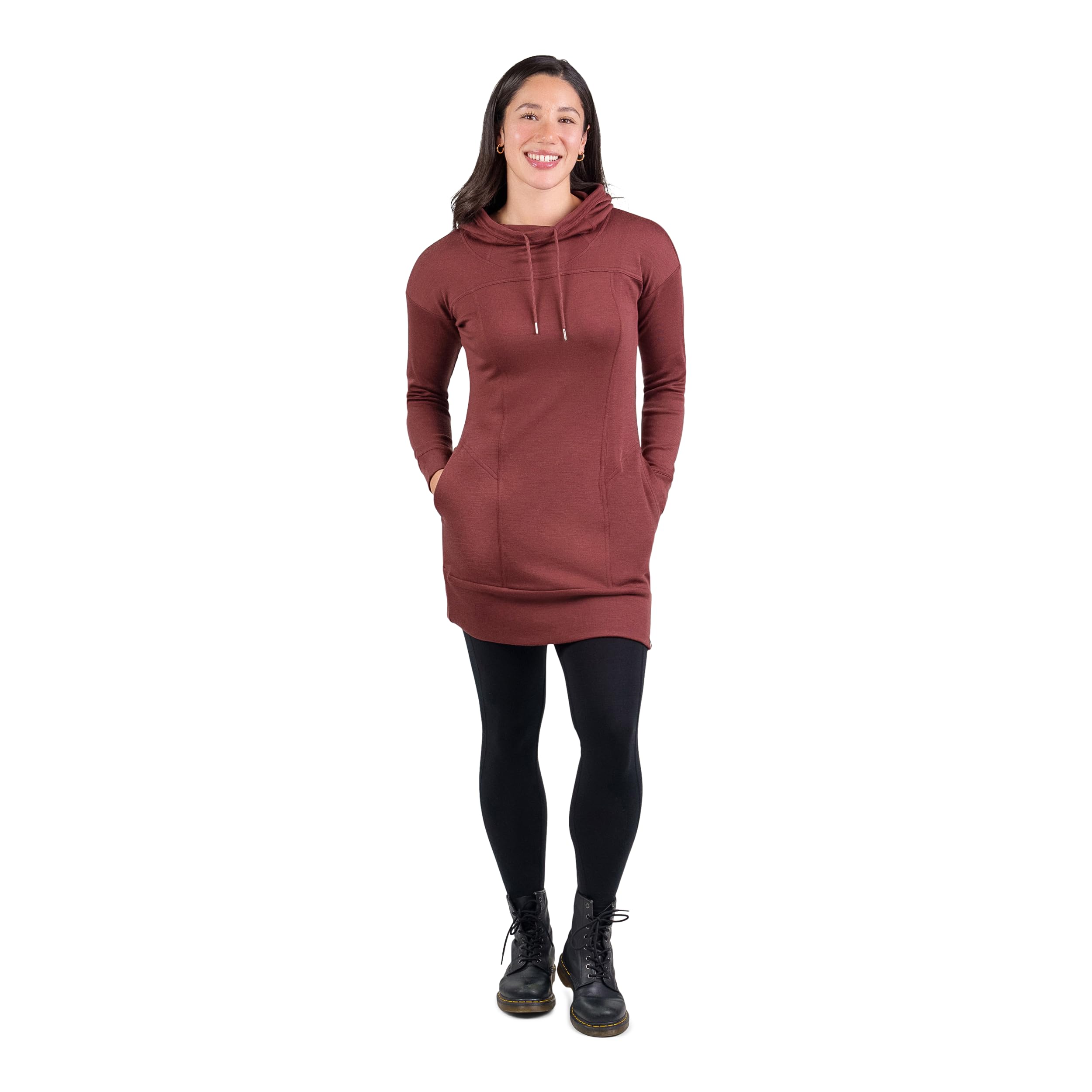 Woolly Women's 100% Merino Wool Hoodie for Everyday, RWS Certified