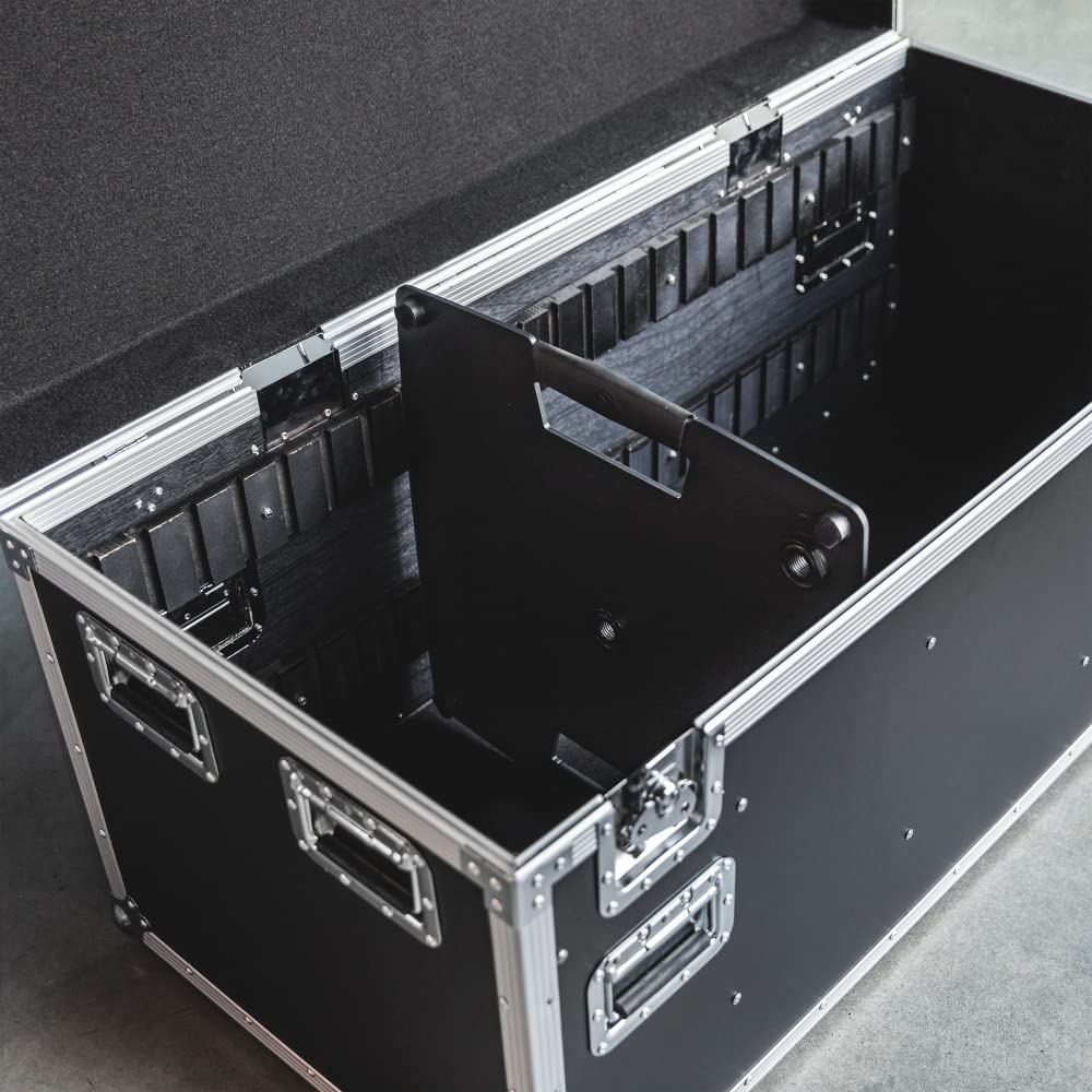 Gravity Quadratischer Touring Stahl-Standfuß mit Exzentrischer Montagemöglichkeit