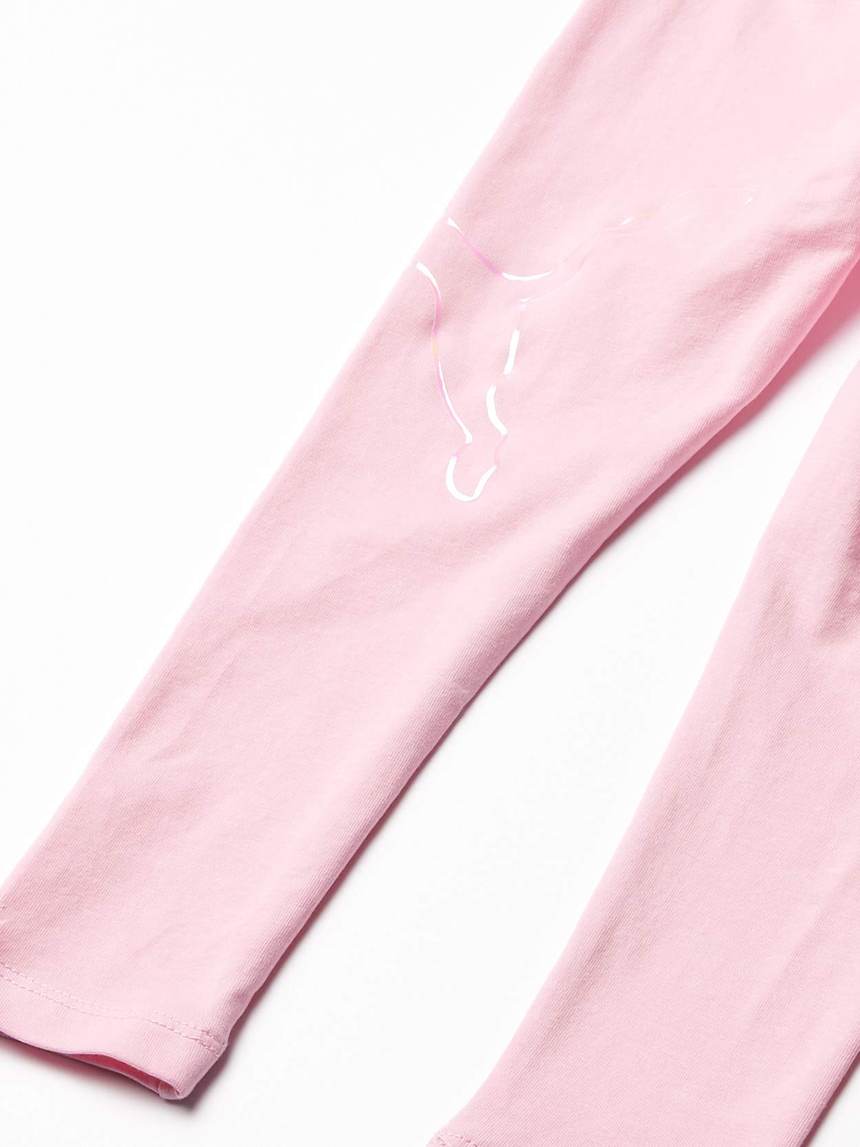 PUMA Girls' Legging, Pink, 4