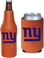 Vista 46 de Soporte aislante para latas y botellas de fútbol americano enfriador de bebidas Huggie (Nueva Orleans (Saints) - Negro)
