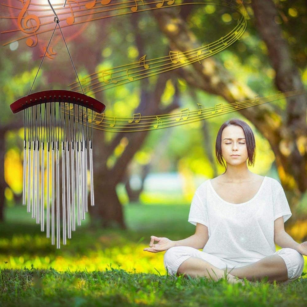 Amazon | ウィンドチャイムウィンドチャイムチューブラーベルメタル