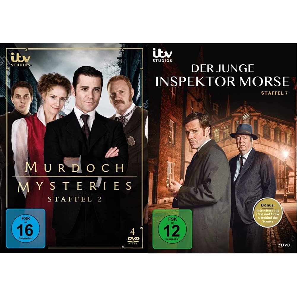 Der Junge Inspektor Morse Staffel 4 Musik Murdoch Mysteries - Staffel 2 (4 DVD) & Der Junge Inspektor Morse