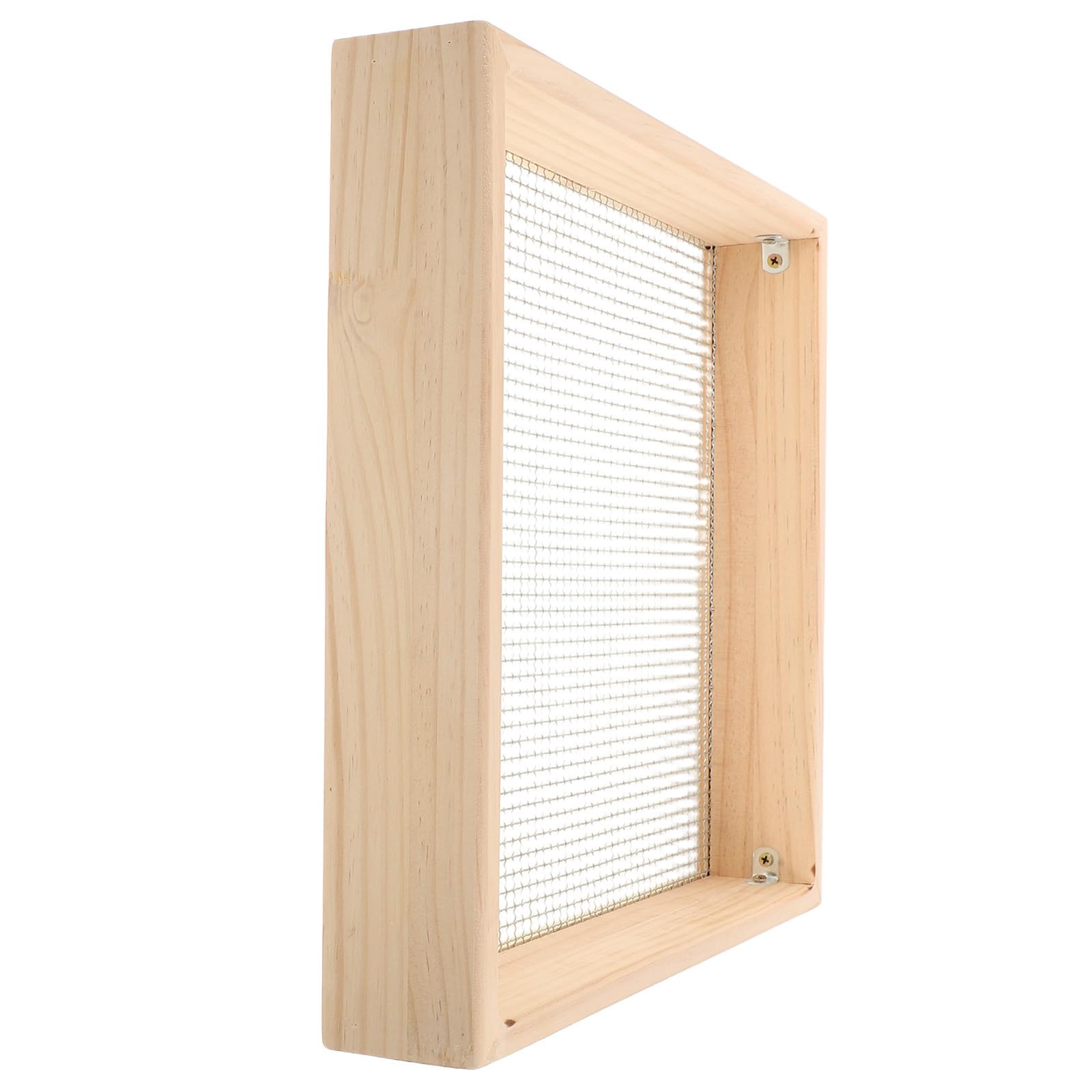 Tamis à Sol Sable de Jardin 38x38cm, Cadre Bois
