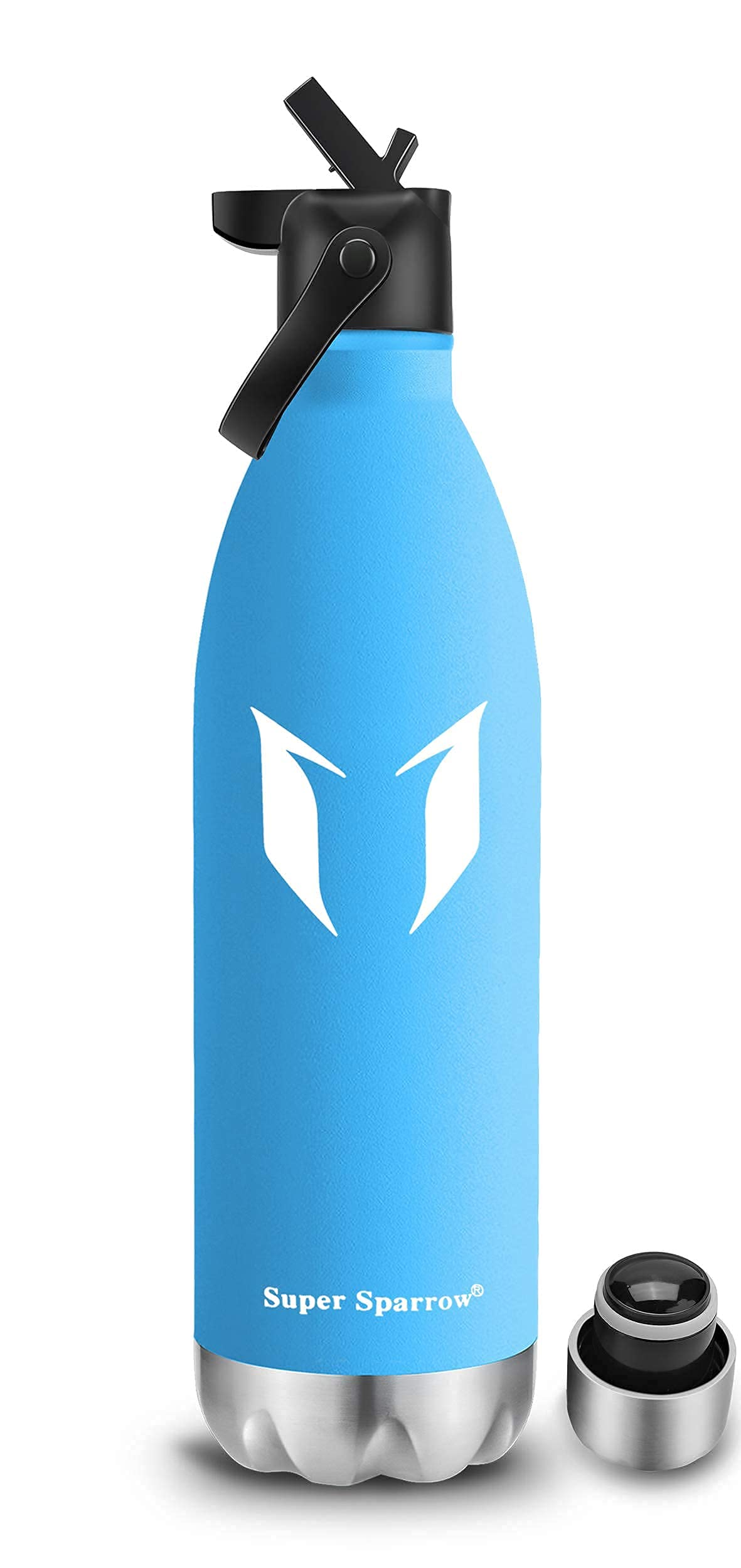 Borraccia Super Sparrow Acciaio Inossidabile - 500/750/1000 Ml, Senza BPA, Termica Per Sport E Outdoor - Foto 6