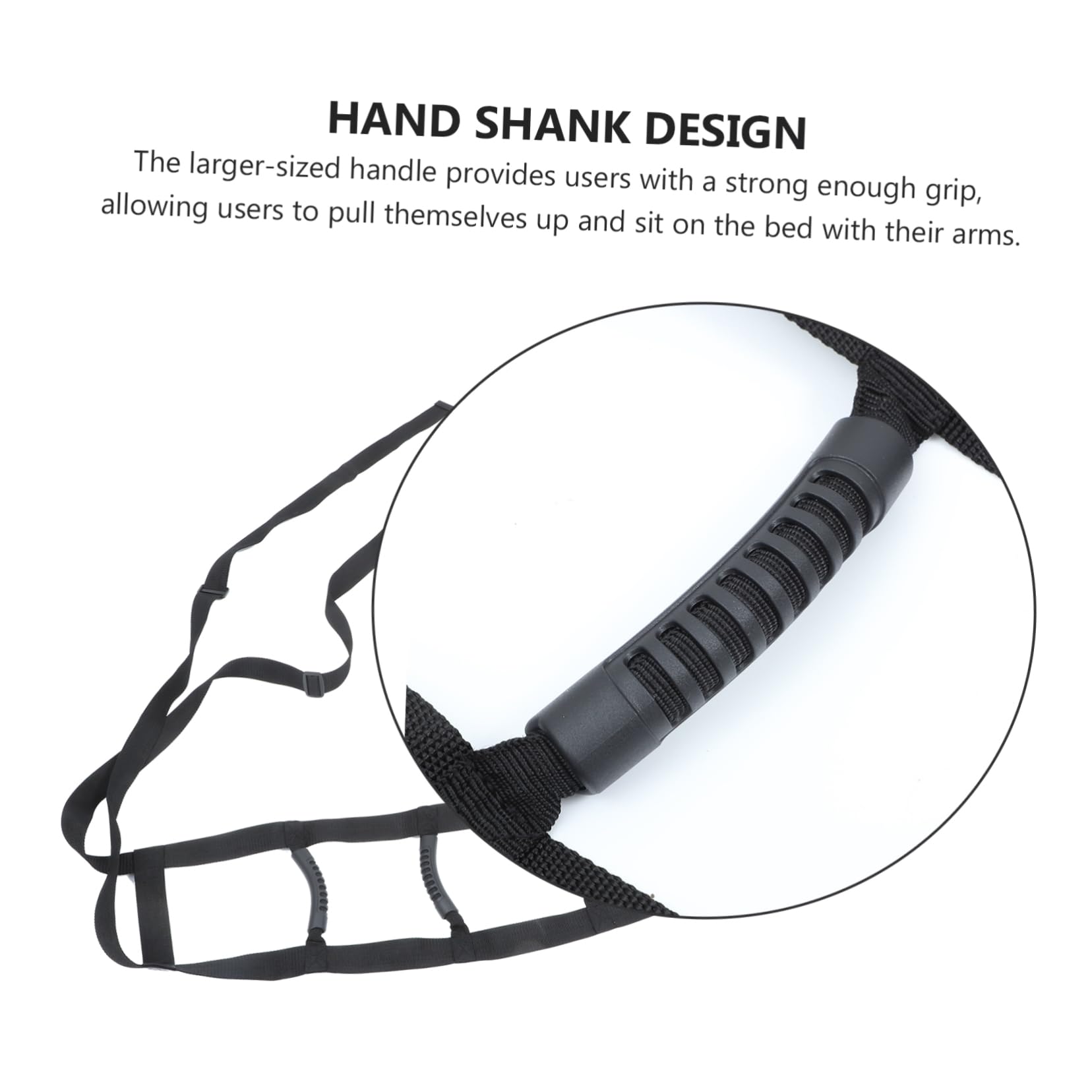 GOOHOCHY 1pc Get up Adjustable Straps Medical Lift Belt Lift Strap for Elderly Up Assist Strap Wake up Assist Rope Heavy Duty Bed Ladder Grip Elderly Assistance Belt Oxford Cloth