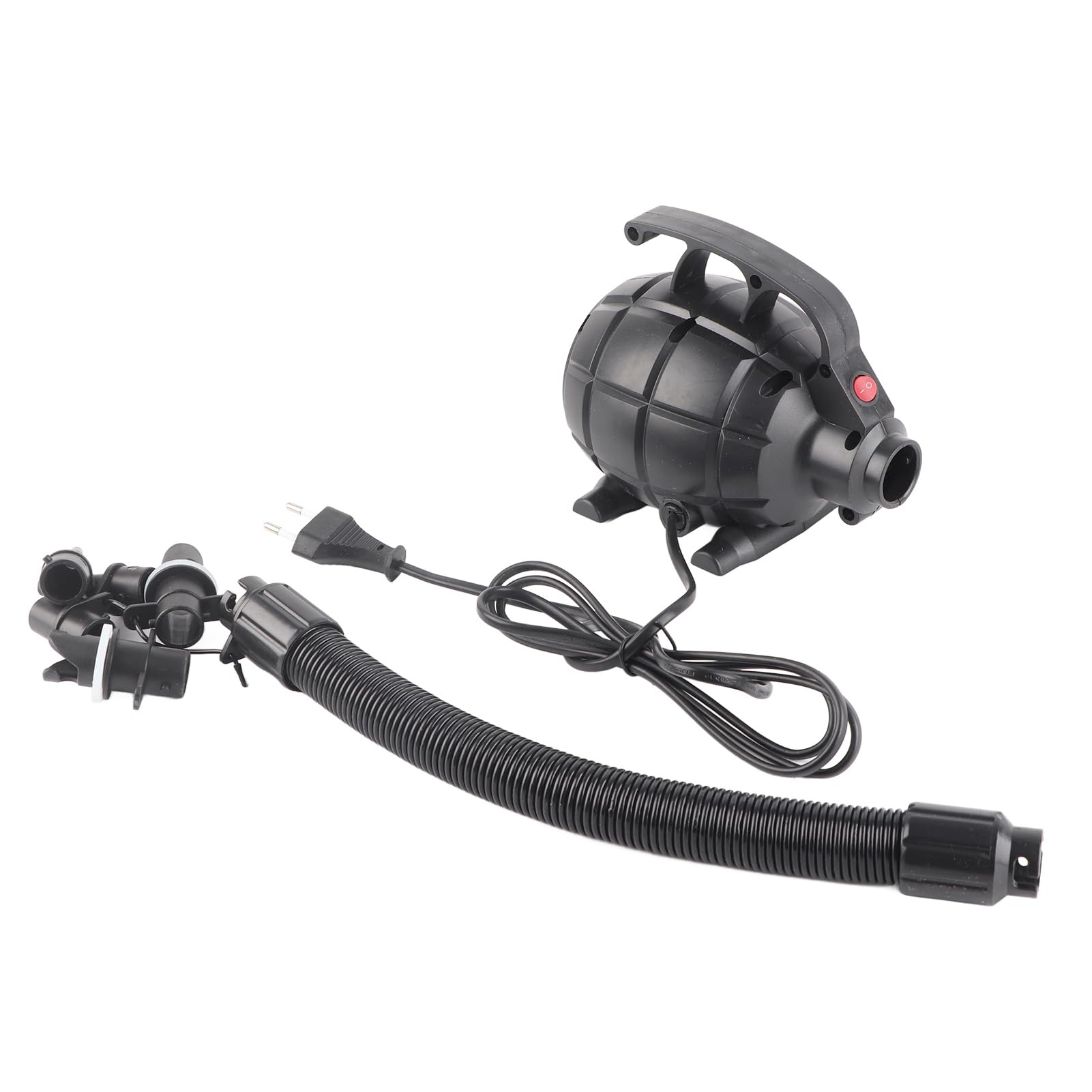 Pompe à Air électrique pour Gonflables 600W Pompe à Air Haute Pression 17000pa Multifonction Adaptée aux Matelas (Réglementation européenne (AC 220-240V))