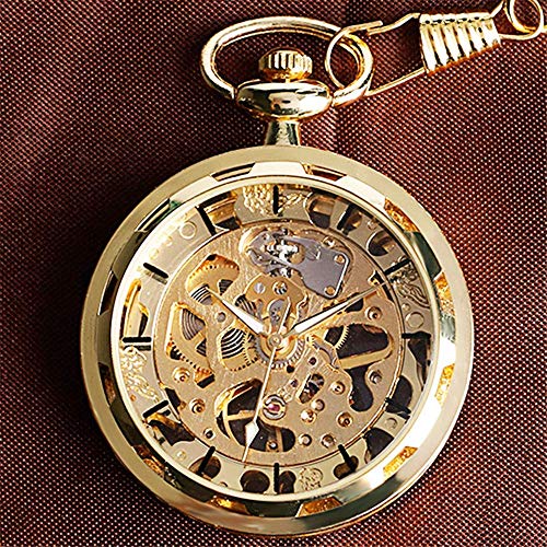 NOALED Pocket Watch Steampunk Watch for Men Women Hand Winding Mechanical Pocket Watches Silver Gold Bronze Balck Pendant with,Pocket Watch Stand Wood (Full steampunk buy now online NOALED Pocket Watch Steampunk Watch for Men Women Hand Winding Mechanical Pocket Watches Silver Gold Bronze Balck Pendant with,Pocket Watch Stand Wood (Full steampunk buy now online
