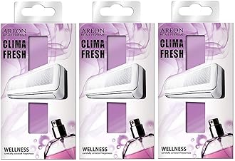 Areon Clima Air Freshener Home Conditioner Wellness Multi Pack Set of 3