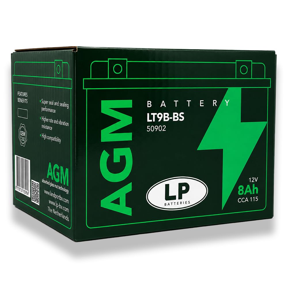 BATTERIA LT9BBS YT9BBS SCOOTER COMPATIBILE CON YAMAHA T MAX 500 2001 2002 2003 2004 2005 2006 2007