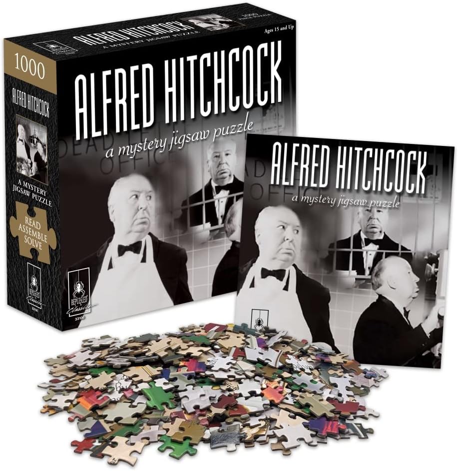 Classic Mystery Jigsaw Puzzle - Alfred Hitchcock