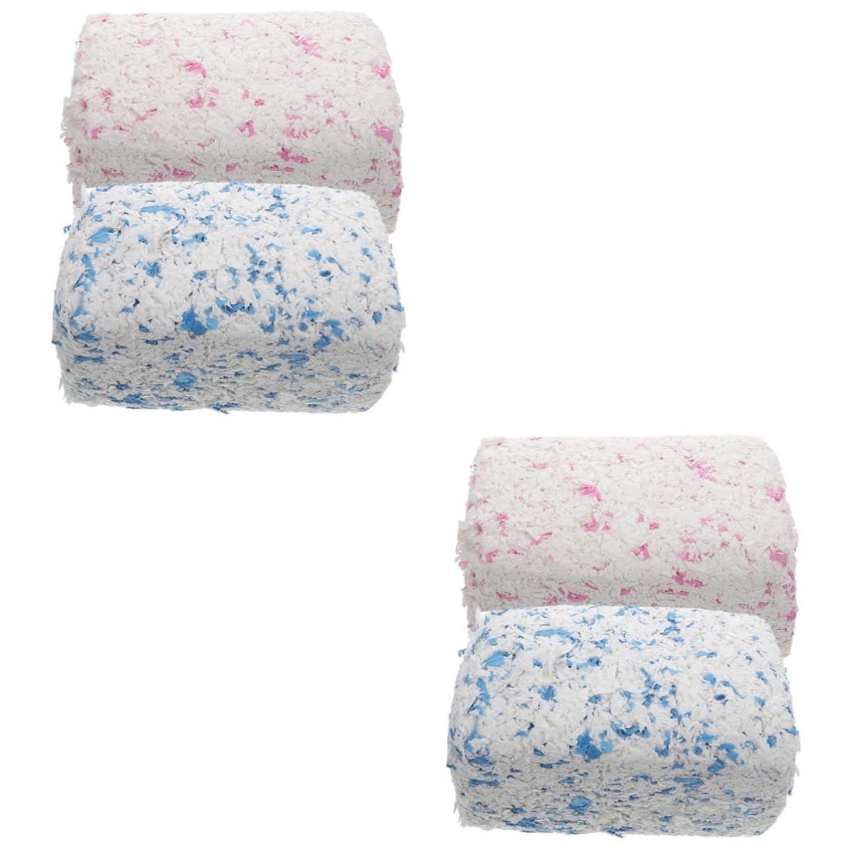 Yardwe 2 Piezas 2 Ropa De Cama para Mascotas Arena para Animales Pequeños Ropa De Cama para Ratas Acolchado para Nido De Hámster Ropa De Cama De Chinchilla Ropa De Cama para Hámster Papel