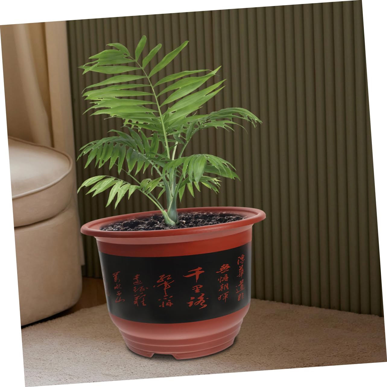 2pièces Pot De Fleurs pour Orchidées Plastique avec Très Drainage Jardinière pour Plantes Intérieur pour Orchidées Et Fleurs De Maison