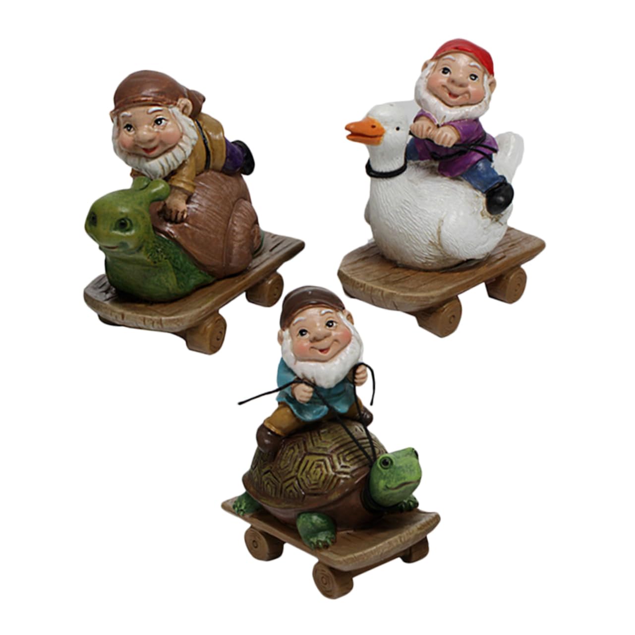 BESPORTBLE 12stücke Teiliges Lustiger Gartenzwerge Resin Deko Figuren Für Garten Und Balkon Kompakte Mini Zwergornamente Herbstdekoration Für Gartenliebhaber Und Sammler