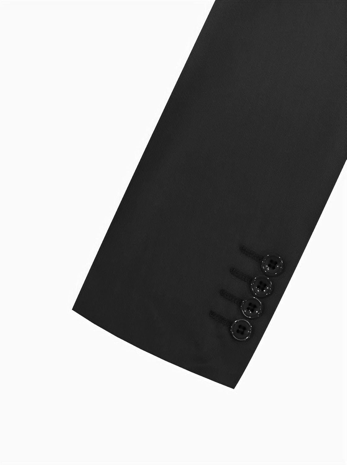 Men's Slim Fit Suit 2 Piece Set Black Wedding and Business Suits for Men Homecoming Formal Tuxedo Jacket and Pants