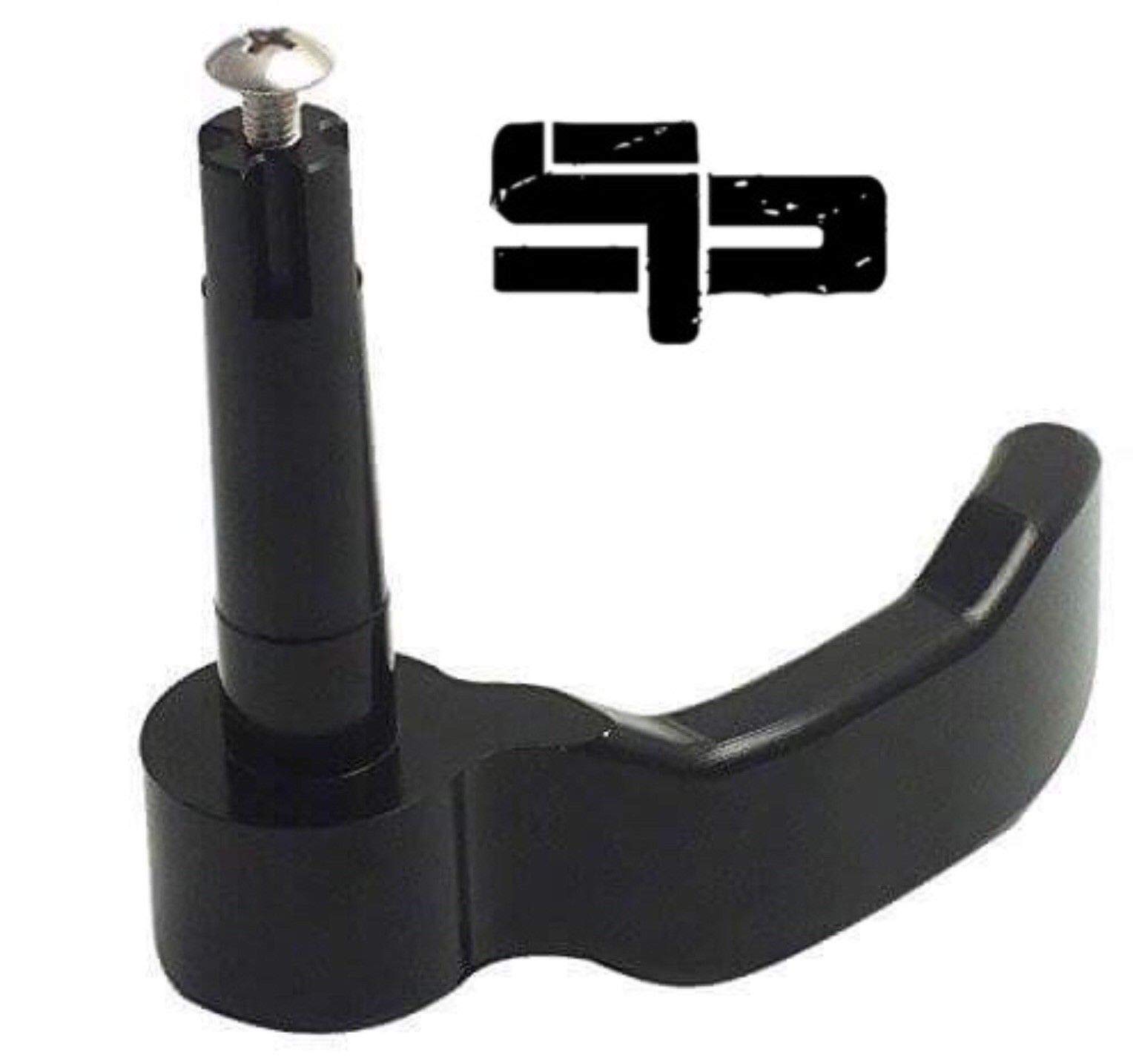 Southern Powersports Aluminum Thumb Throttle Lever Replacement for Polaris Scrambler Sportsman 550/570/850/1000 2009-2018 Black (2010336/2010359)