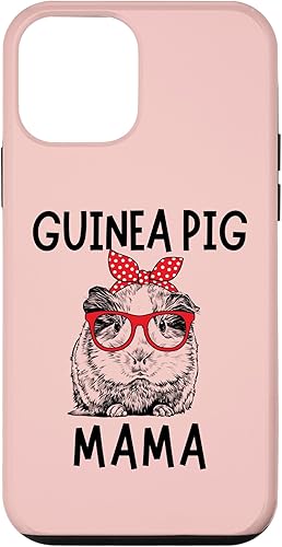 Funda para el día de la madre para iPhone 12 mini conejillo de indias, mamá conejillo de indias