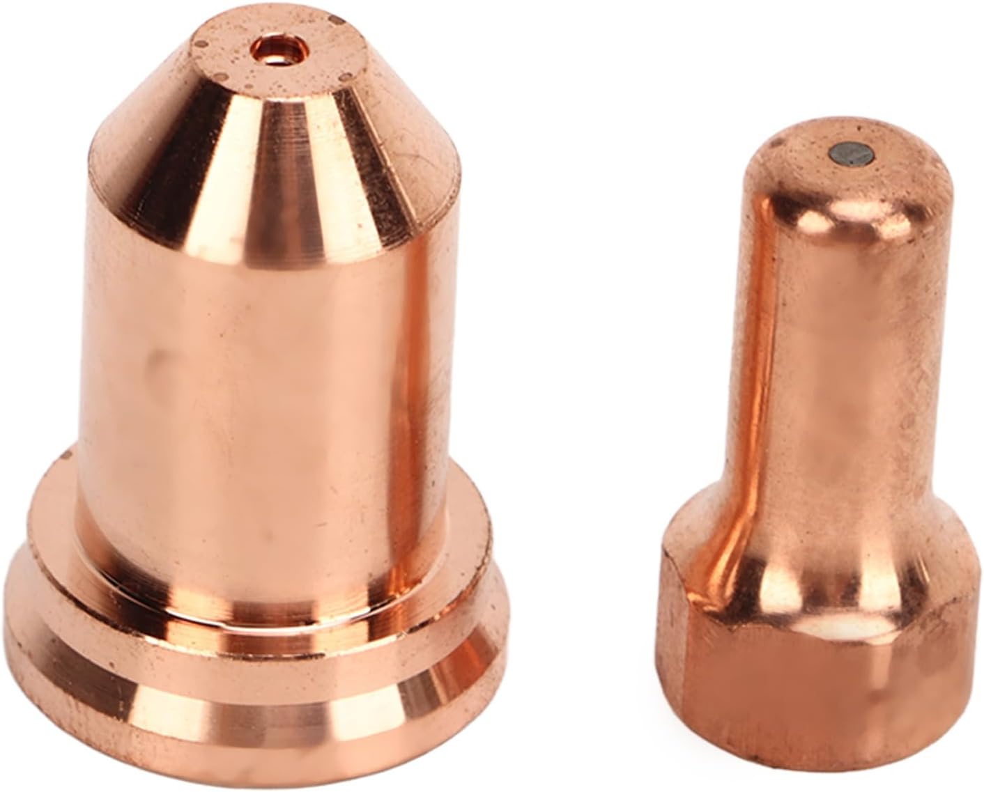 Hilitand Plasma Electrode Tip, Brass Material, 20 Pcs Cutting Torch Consumables Set for PT80, IPT80 Plasma Cutters