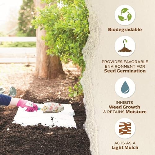 Bloomingbulb Seed Mat - Easy To Plant And Grow Garden Seeds - Creates Fragrant, Vibrant Flower Garden (Easy Care Children's Mix) #TOP5