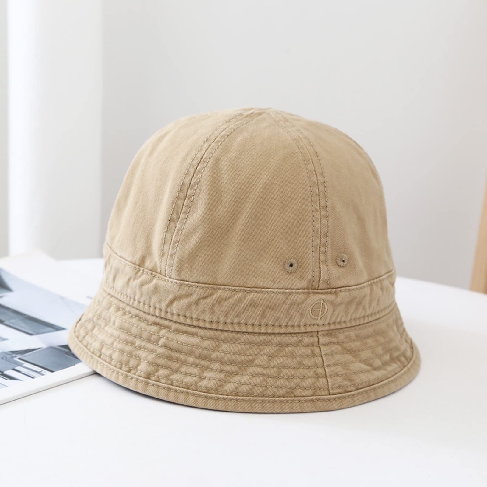 Chapeau décontracté de style pêcheur court idéal pour les balades et sorties de l'été
