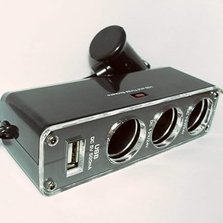 Togames-ES WF-096 3-Puertos del Coche del Encendedor de Cigarrillos y r?pido de Carga de CC Adaptador de Corriente USB Cargador Togames-ES WF-096 3-Puertos del Coche del Encendedor de Cigarrillos y r?pido de Carga de CC Adaptador de Corriente USB Cargador