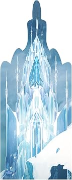 Cardboard People Frozen Ice Castle Life Size Cardboard Cutout Standup - Disneys Frozen 2013 Film