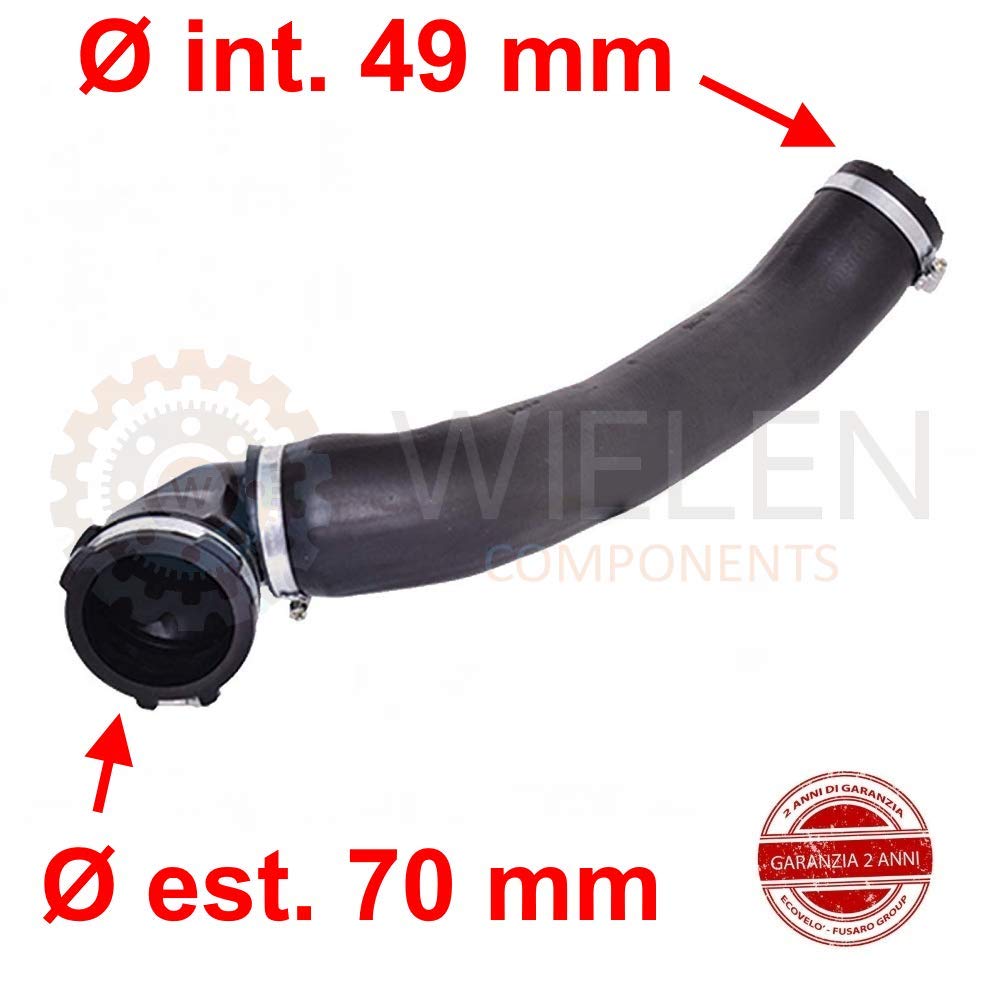 Manicotto Aspirazione Per Ford/Volvo 1.6 TDCi - Ricambio Compatibile Intercooler Turbo - Foto 9