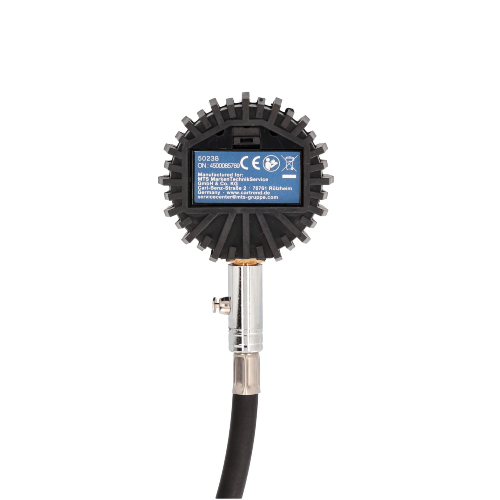 Cartrend 50238 - Manometro digitale illuminato, professionale, fino a 10 bar
