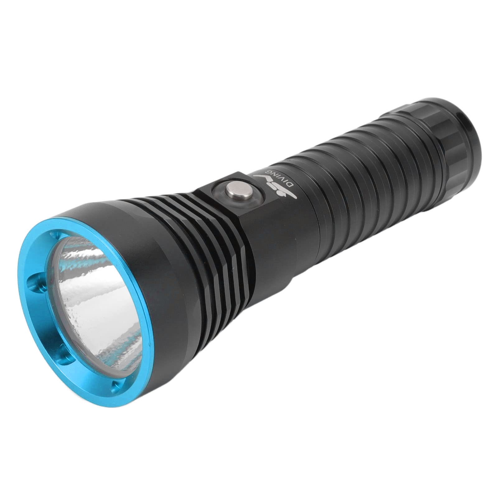 3000LM Tauchtaschenlampe, Helle LED-Tauchlampe, IPX8 (Blau)