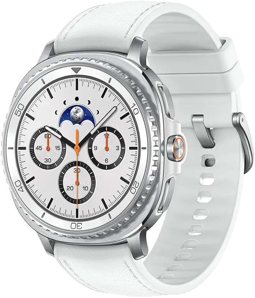 Samsung Galaxy Watch8 Classic Smartwatch 46mm LTE, Galaxy AI - Branco