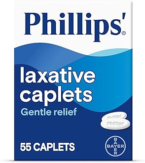 Phillips' Laxative Caplets, 55-Count