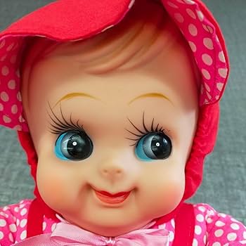 キューピー人形店頭用 赤い台座付き キューピー人形店頭用 赤い台座付き 店頭用 キューピー人形 全長55cm