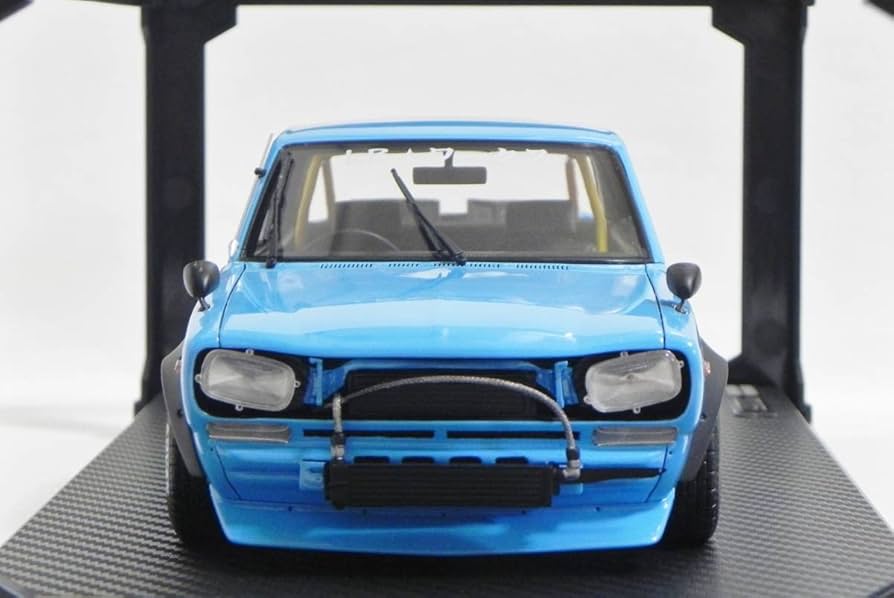 イグニッションモデル リバティーウォーク ハコスカ 1/43 Amazon | IG 2627 1/18 LB-WORKS Hakosuka 2Door Light Blue WEB