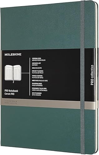 Moleskine Pro - Cuaderno de planificación de proyectos de pasta dura profesional para gestionar el flujo de trabajo.