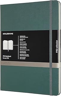 Kit de Canetas Profissionais + Bloco de Notas Personalizável (Moleskine Pro)