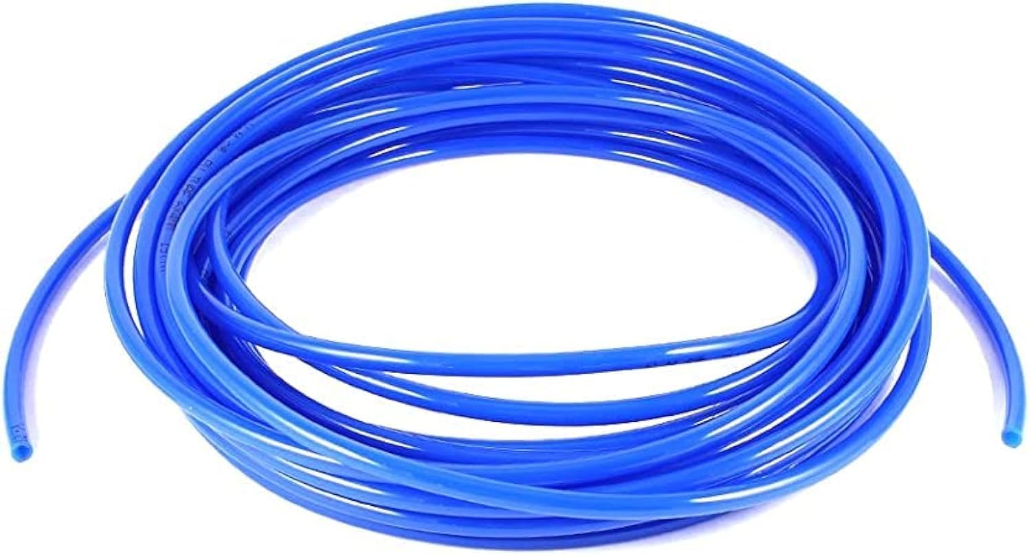 Sponsored Ad – AQSON 20 Meters 65.6 Ft Pneumatic Polyurethane for Fluid Transfer Pneumatic Tubing Or Air Line Tubing PU Hose Tube Pipe Blue, 6mm OD 4mm ID
