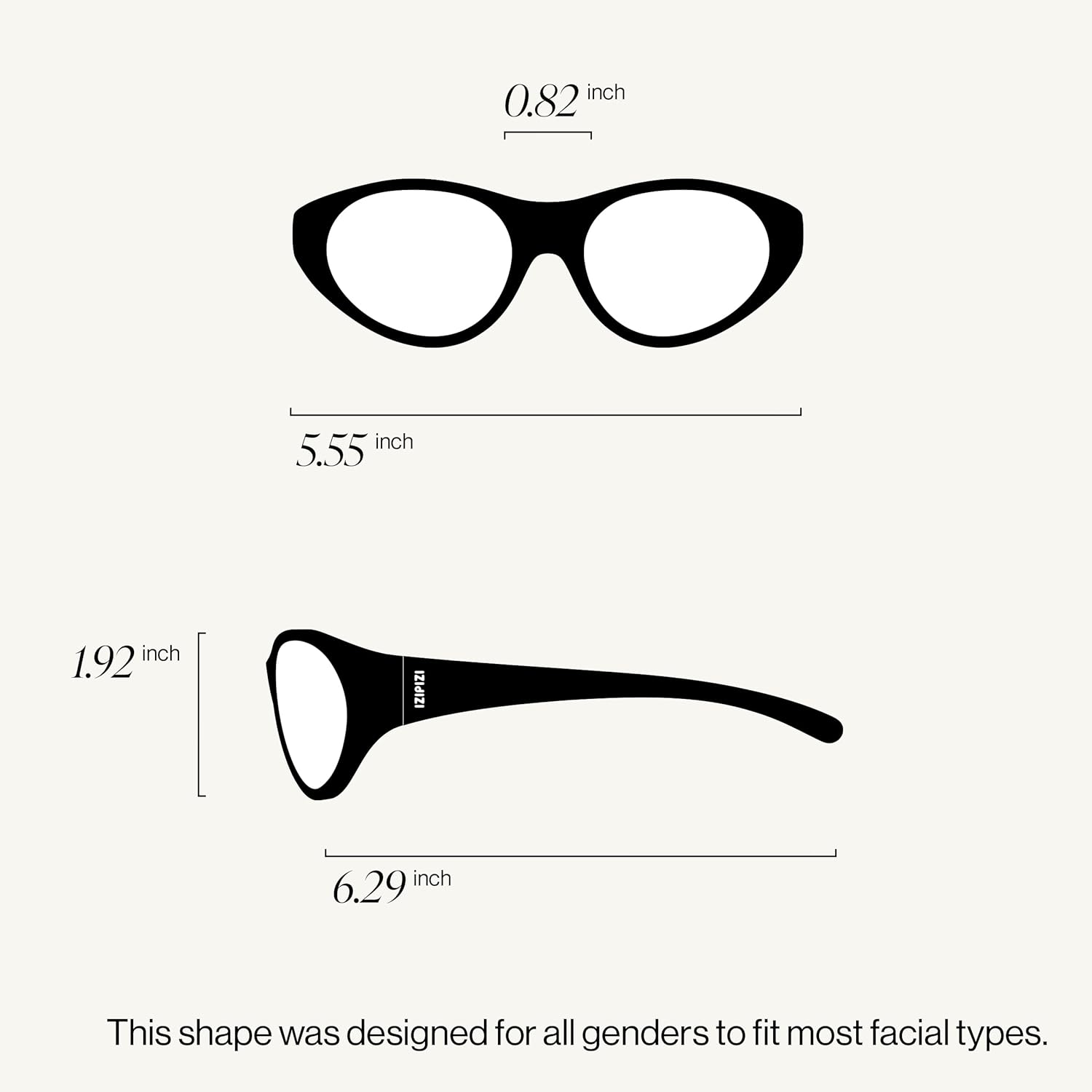 IZIPIZI HORIZON Wraparound sport sunglasses for men and women, 100 UV protection anti-scratch polarized lenses - Image 3