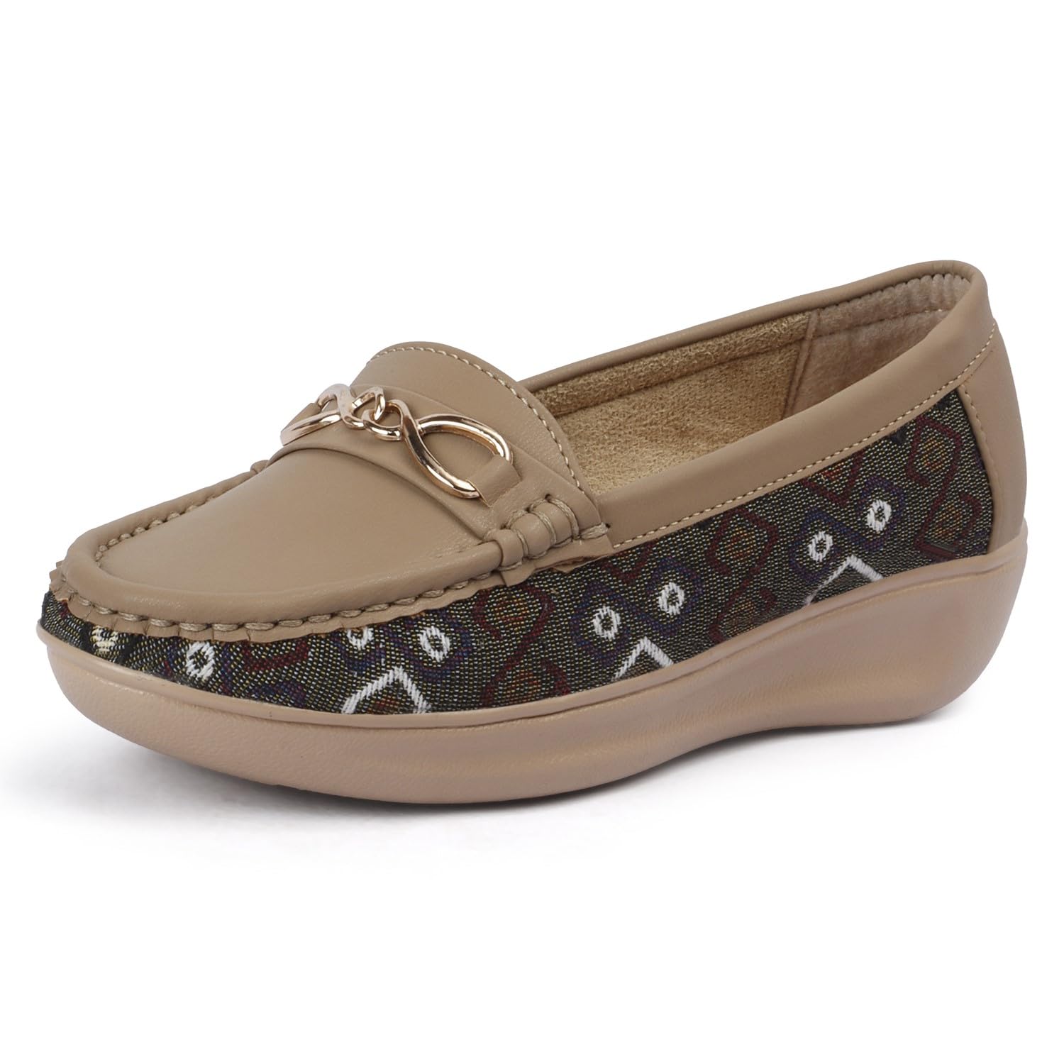 vendoz Women’s Comfortable Loafers | Ultra Lightweight I Stylish Slip-On Casual Shoes for Girls| Everyday Mocassins Bellie I for Casual Office Formal Wear LF806-picture-44