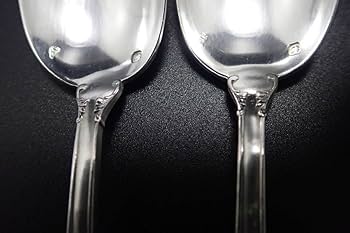 Amazon.co.jp: ピュイフォルカ 純銀950 バロック ティースプーン 2本