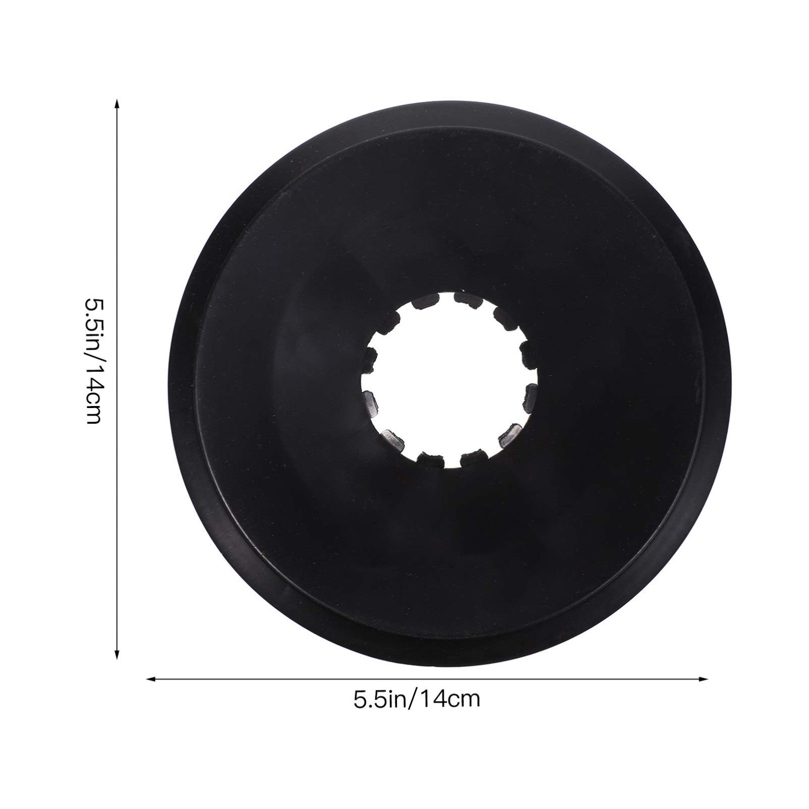 Happyyami 10Pcs Bike Flywheel Protection Covers Lightweight Chain Covers for Outdoor Cycling Accessories Prevent Mountain Road Bikes