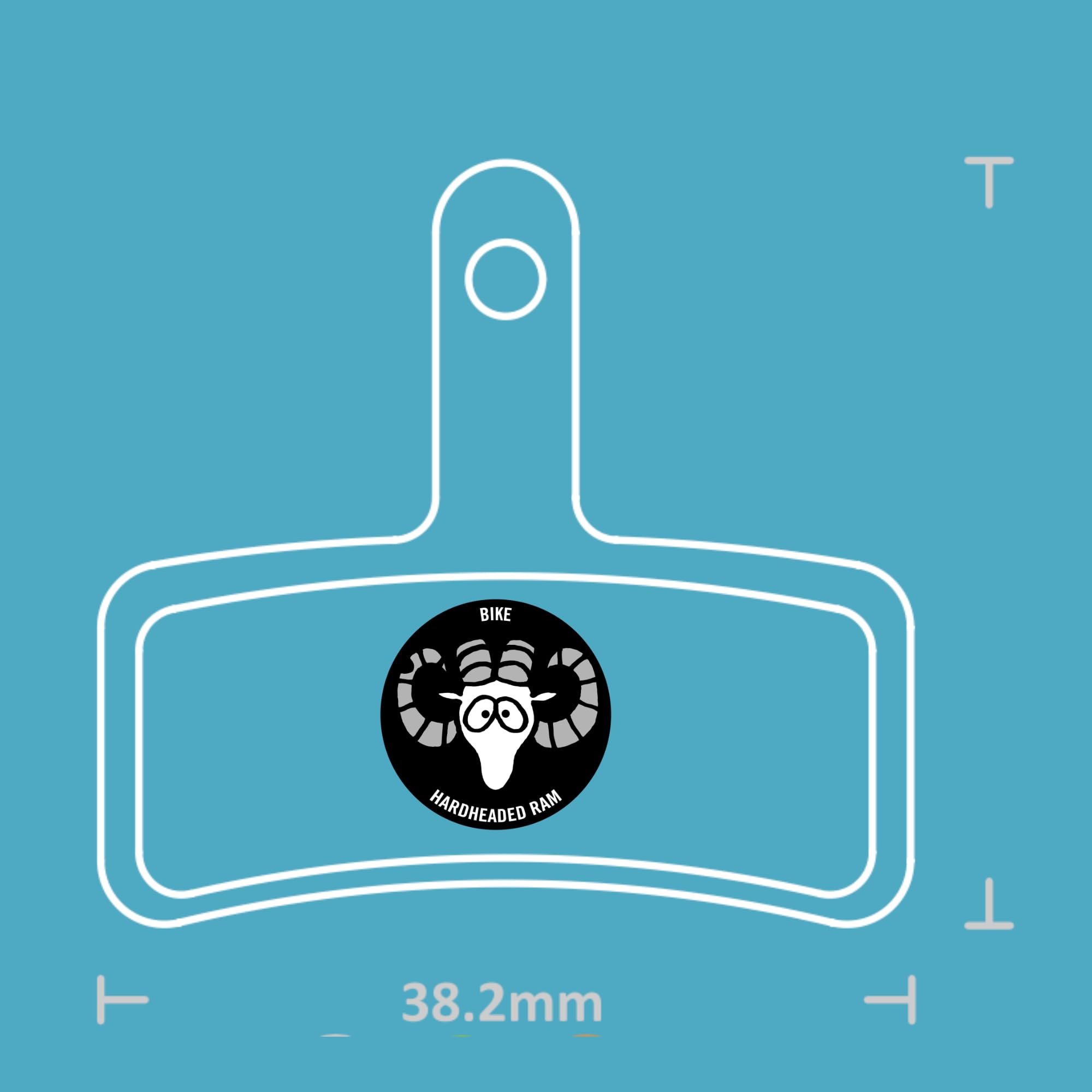 Bike Brake Pads Organic Resin for Tektro Dorado, HD-E710, Clarks Vx863c, D40.11, R1, 130S, DBT1E.