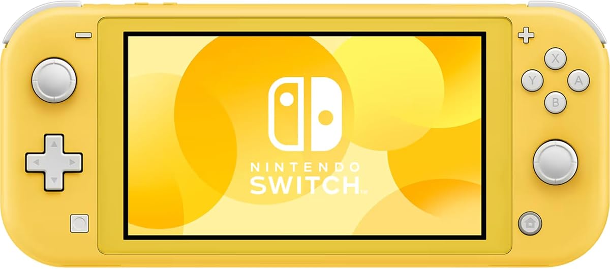 Nintendo Switch Lite Console – (Japanese Version) | Handheld Gaming System | Compact & Lightweight | Region-Free | Built-in Controls | Great for Travel & Kids | Japanese Packaging (Yellow)