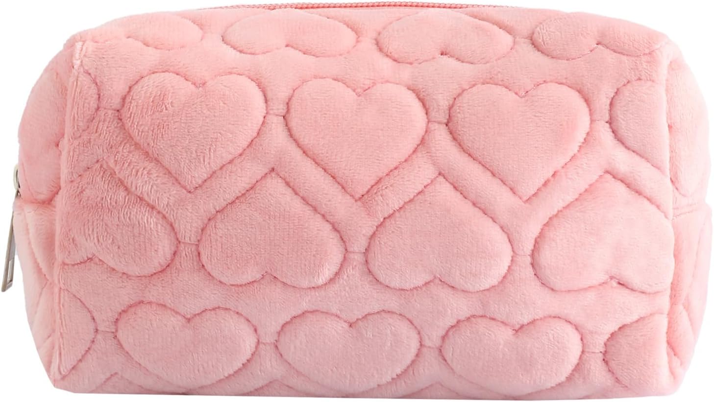 LYDZTION Plush Makeup Bag Cosmetic Bag for Women,Zipper Large Solid Color Travel Toiletry Bag Travel Make Up Toiletry Bag Washing Pouch LYDZTION Plush Makeup Bag Cosmetic Bag for Women,Zipper Large Solid Color Travel Toiletry Bag Travel Make Up Toiletry Bag Washing Pouch