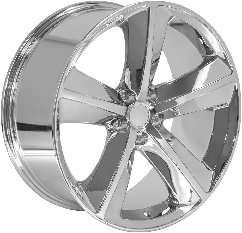 OE Wheels DG05 20 Inch Rim Fits Challenger SRT Style 5x115 20x9 Chrome - Hollander 2357 (1)