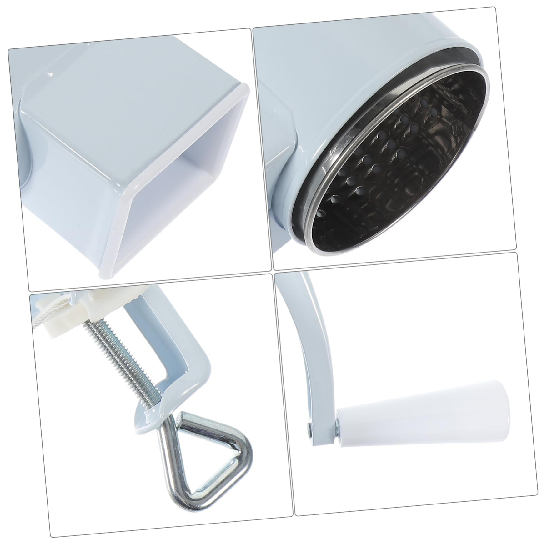 Alipis Grattugia per Formaggio a e Noci Grattugia Manuale Multifunzione in Metallo Utensile da Cucina per Formaggio Noci e Verdure Facile da e Usare