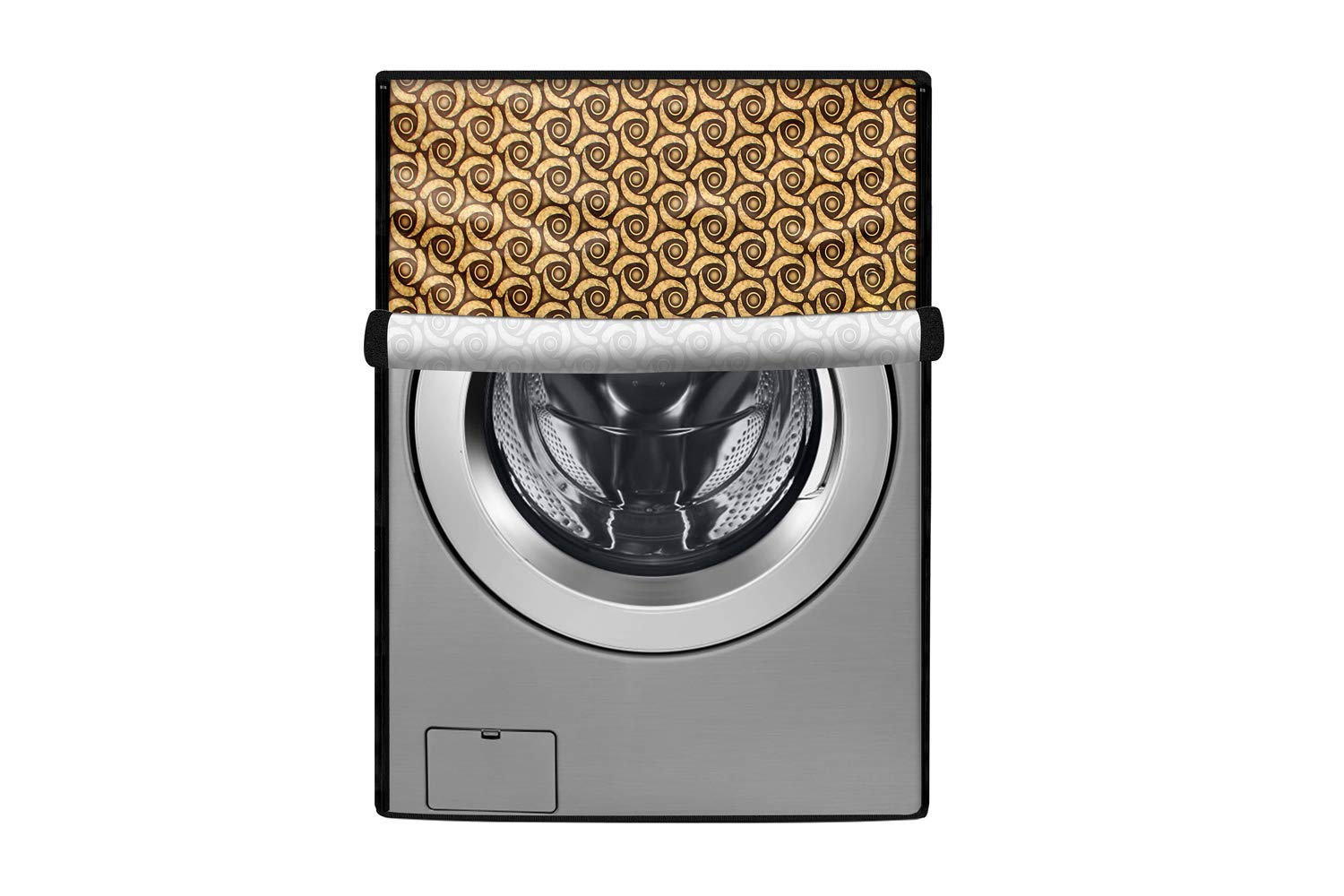 Stylista Waterproof Front Load Washing Machine Cover Compatible for LG 8 kg & 9 Kg Packed Pattern Yellow (B083XYN941) Amazon Price History, Amazon Price Tracker
