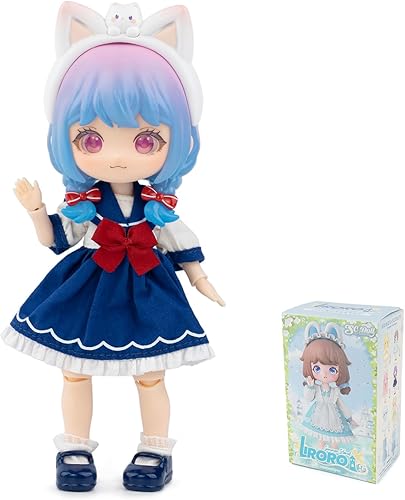 BEEMAI Liroro Summer Island Series 3 piezas (juego de 3 no repetidos) 112 BJD Muñecas lindas figuras estilo Lolita coleccionables regalo de