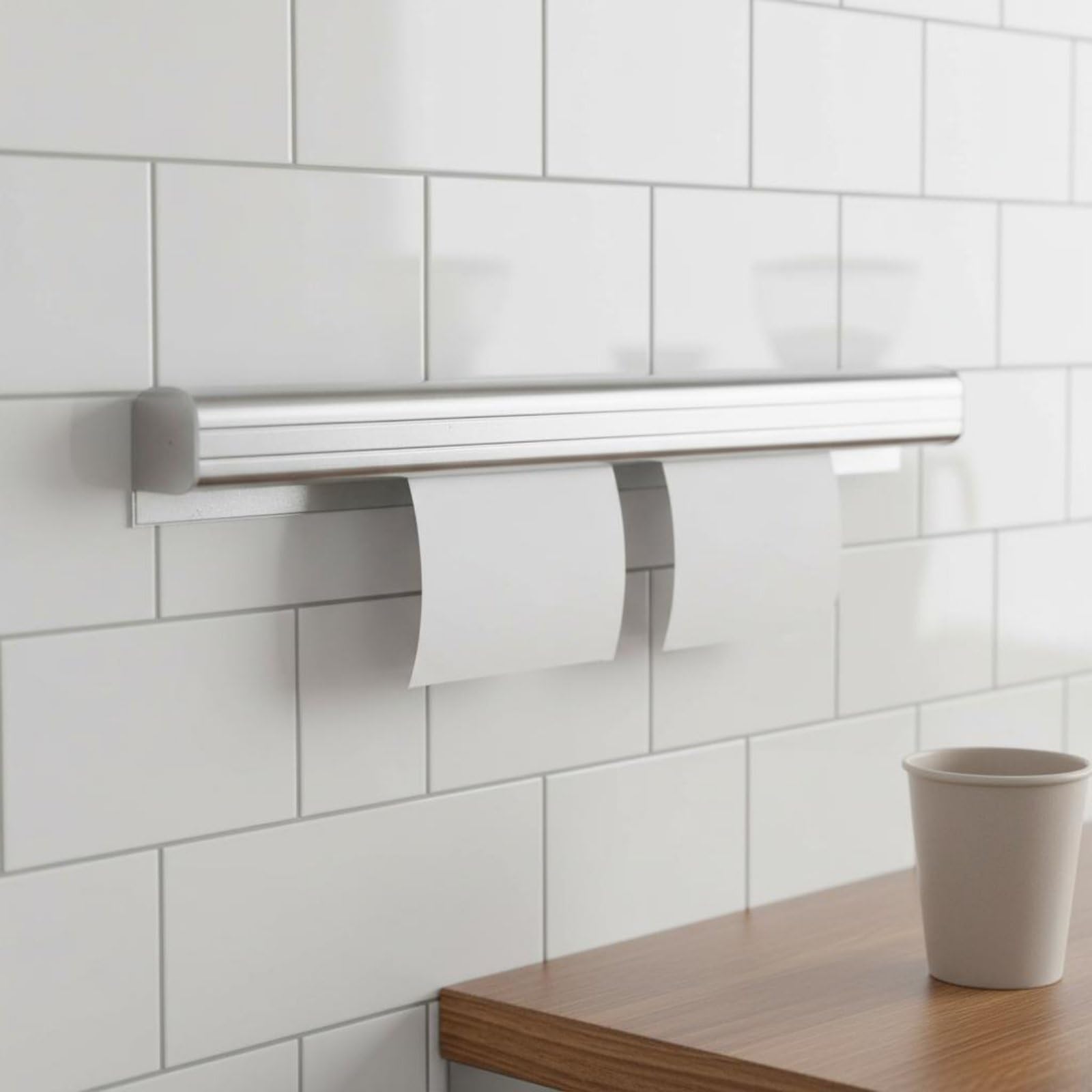 Bonleiste aus Aluminium, Bedienung Küchen-Bonhalter für Küche