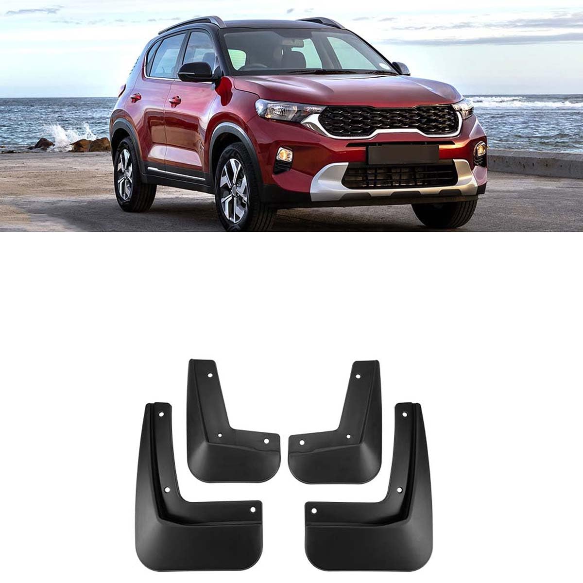 Faldones para el barro de coche: protección exterior duradera para Kia Sonet