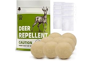 Outdoor Deer Repellent for Plants, Lawns, Garden; Mint-Based, Animal Deterrent, Rabbit Repellent