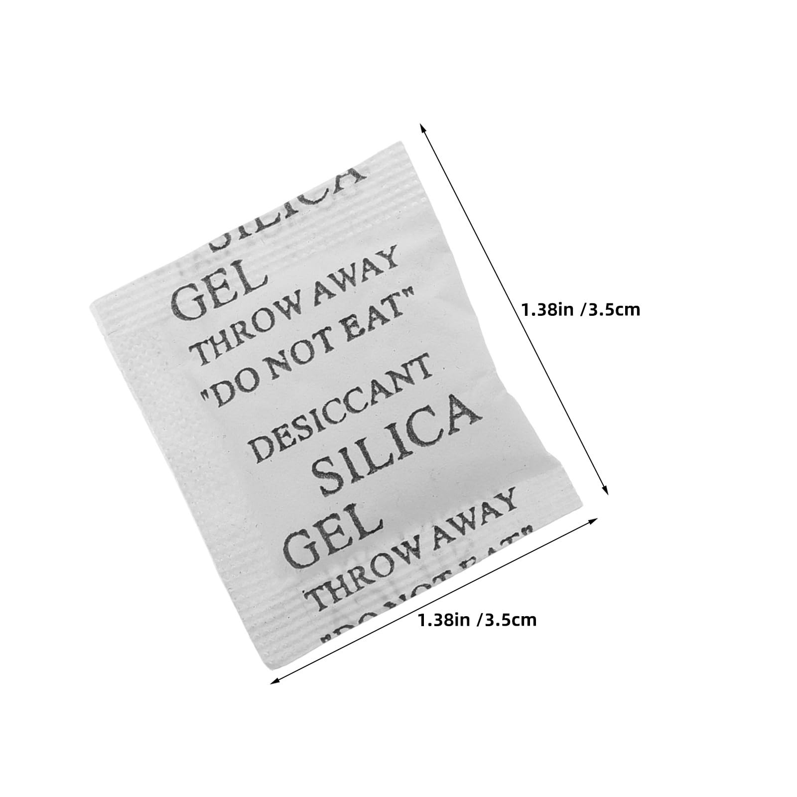 Cabilock 600 sachets de gel de silice pour le contrôle de l'humidité - Petits sachets déshydratants pour matériel de laboratoire, boîtes de rangement électroniques et conteneurs hermétiques